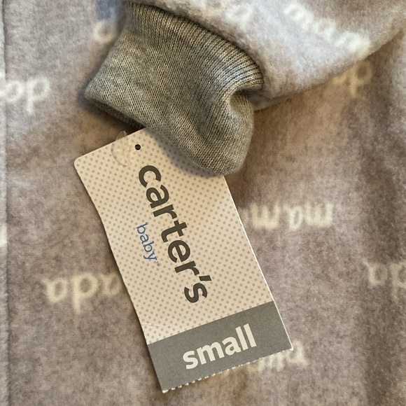 Carters Fleece Sleep Sack - Picture 2 of 4